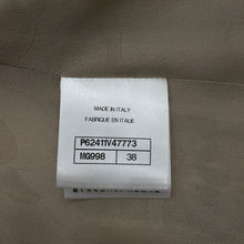 Load image into Gallery viewer, CHANEL Tweed 2-Pocket Collarless Jacket Short Size 38 Ivory/Black/GrayP62411V47773 Wool38% Acryl23% Polyester18% Linen12% Polyamide7% Alpaca2%