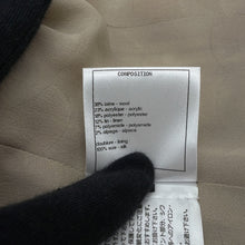 Load image into Gallery viewer, CHANEL Tweed 2-Pocket Collarless Jacket Short Size 38 Ivory/Black/GrayP62411V47773 Wool38% Acryl23% Polyester18% Linen12% Polyamide7% Alpaca2%