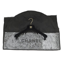 Load image into Gallery viewer, CHANEL Tweed 2-Pocket Collarless Jacket Short Size 38 Ivory/Black/GrayP62411V47773 Wool38% Acryl23% Polyester18% Linen12% Polyamide7% Alpaca2%