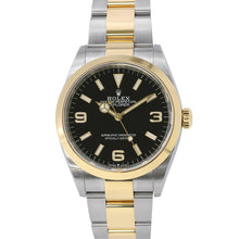 Load image into Gallery viewer, ROLEX Explorer 36 W36mm Stainless Steel K18YG Black Dial124273