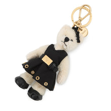 将图像加载到图库查看器中,PRADA Teddy Keychain Black/Ivory1TO050 Nylon