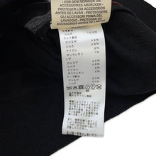 Load image into Gallery viewer, HERMES Twill reine long-sleeved cardigan with Parfroy Remix print Size 36 Gris Charbon5H2804DL Silk100% Cashmere49% Silk48% Nylon2% Polyurethane1%