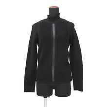Load image into Gallery viewer, HERMES Knit Size 36 Black4H2669DT Rayon60% Wool25% Nylon13% Polypropylene1% Polyurethane1%