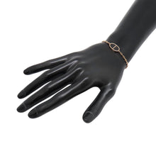 将图像加载到图库查看器中,HERMES Chaine d'Ancre Verso Bracelet Size SH K18PG BlackCeramic