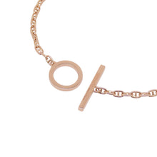 将图像加载到图库查看器中,HERMES Chaine d'Ancre Verso Bracelet Size SH K18PG BlackCeramic