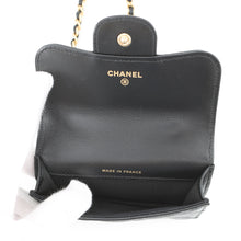 将图像加载到图库查看器中,CHANEL Top Handle Flap Coin Purse BlackAP2200 Lambskin