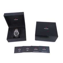 将图像加载到图库查看器中,TUDOR Royal Day-Date W41mm Stainless Steel Black DialM28600-0003