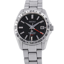 将图像加载到图库查看器中,SEIKO Grand Seiko Mechanical GMT Master Shop Exclusive W39mm Stainless Steel Black DialSBGM001