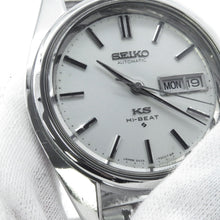 Load image into Gallery viewer, SEIKO King Seiko Hi-Beat Day-Date W37mm Stainless Steel Silver Dial5626-7000