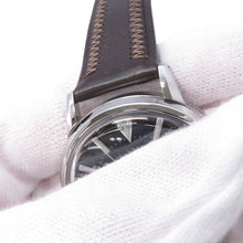 将图像加载到图库查看器中,SEIKO Prospex W36.6mm Stainless Steel Leather Black DialSJE085JC