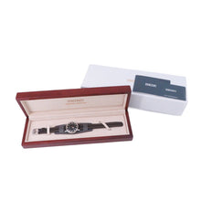 将图像加载到图库查看器中,SEIKO Prospex W36.6mm Stainless Steel Leather Black DialSJE085JC