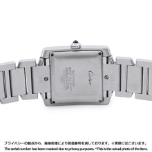 将图像加载到图库查看器中,CARTIER Tank francaise LM H36mmxW28mm Stainless Steel Silver DialW51002Q3