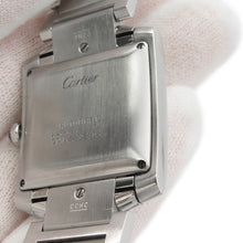 将图像加载到图库查看器中,CARTIER Tank francaise LM H36mmxW28mm Stainless Steel Silver DialW51002Q3