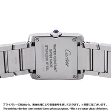 将图像加载到图库查看器中,CARTIER Tank Francaise Watch SM W21.2mm×H25.7mm Stainless Steel Silver DialWSTA0065