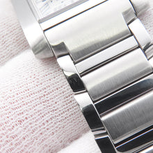 将图像加载到图库查看器中,CARTIER Tank Francaise Watch SM W21.2mm×H25.7mm Stainless Steel Silver DialWSTA0065