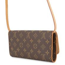 将图像加载到图库查看器中,LOUIS VUITTON Pochette Twin BeigeM51852 Monogram Size GM