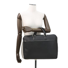 将图像加载到图库查看器中,Valextra Valextra Double Handle Briefcase BlackMBAV0045028LRD99NN Soft Calf Leather