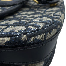 将图像加载到图库查看器中,Dior Bobby East West NavyM9335UTZQ Cotton Calf Leather