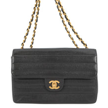 将图像加载到图库查看器中,CHANEL Mademoiselle ChainShoulder Bag BlackA05296 Caviar Leather