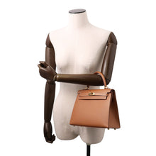 将图像加载到图库查看器中,HERMES Kelly Sellier Gold Epsom Size 25