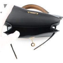 Load image into Gallery viewer, HERMES Mini Kelly 2 Tricolor Grimist/Black/Halzan Epsom