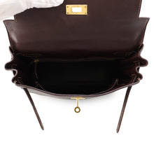 Load image into Gallery viewer, HERMES Kelly Ad Havane Gulliver Leather Size GM