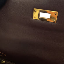 Load image into Gallery viewer, HERMES Kelly Ad Havane Gulliver Leather Size GM