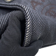 将图像加载到图库查看器中,CHANEL Deauville shopping bag Navy/BlackA93786 Raffia Leather Size GM