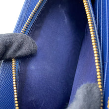 Load image into Gallery viewer, PRADA Chain wallet Blue1M1290 Saffiano LeatherLeather