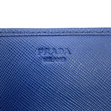 Load image into Gallery viewer, PRADA Chain wallet Blue1M1290 Saffiano LeatherLeather