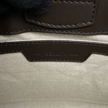 将图像加载到图库查看器中,Berluti To Jules Gulliver Gradient Messenger Bordeaux Leather