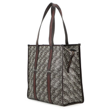 将图像加载到图库查看器中,Berluti Cabas de Voyage Tote Bag Dark Brown Toile Malbeuf Canvas Leather