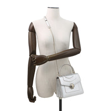 将图像加载到图库查看器中,BVLGARI Serpenti Forever 2-Way Shoulder Bag Silver293217 Calf Leather Size S