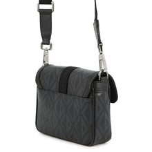 将图像加载到图库查看器中,Dior Hit the Road Shoulder Bag Black PVC Coated Canvas