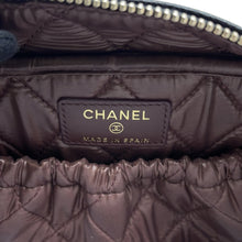 将图像加载到图库查看器中,CHANEL Matelasse CC Logo Pouch BlackA80910 Caviar Leather