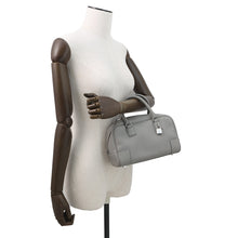 将图像加载到图库查看器中,LOEWE Amazonas Pearl GreyA039N07X02 Soft Grained Calf Leather Size 23