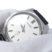 将图像加载到图库查看器中,SEIKO Grand Seiko Hi-Beat W36mm Stainless Steel Leather White Dial4520-8000