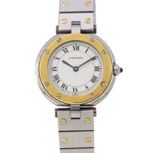 Load image into Gallery viewer, CARTIER Santos Vendôme SM W26.9mm Stainless Steel YG White Dial8191