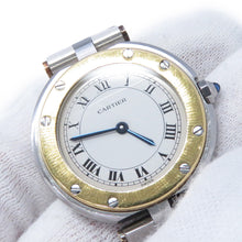 Load image into Gallery viewer, CARTIER Santos Vendôme SM W26.9mm Stainless Steel YG White Dial8191