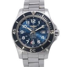 将图像加载到图库查看器中,BREITLING Superocean II W44mm Stainless Steel Blue DialA17392D8/C910