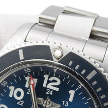 将图像加载到图库查看器中,BREITLING Superocean II W44mm Stainless Steel Blue DialA17392D8/C910