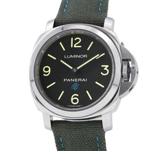 Load image into Gallery viewer, PANERAI Luminor Base Logo 3 Days Acciaio W44mm Stainless Steel Nylon Black DialPAM00774