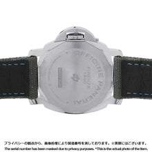 Load image into Gallery viewer, PANERAI Luminor Base Logo 3 Days Acciaio W44mm Stainless Steel Nylon Black DialPAM00774