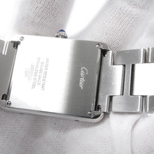 Load image into Gallery viewer, CARTIER Tank Solo LM H34.8mm×W27.4mm Stainless Steel Silver DialW5200014