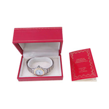 将图像加载到图库查看器中,CARTIER Santos Octagon SM W25mm Stainless Steel K18YG White Dial