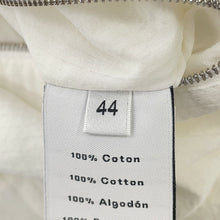 将图像加载到图库查看器中,HERMES Zip-up short-sleeved overshirt Size Chronomat 44 White Cotton100%