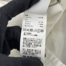 Load image into Gallery viewer, HERMES Zip-up short-sleeved overshirt Size Chronomat 44 White Cotton100%