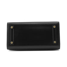 将图像加载到图库查看器中,HERMES Birkin Sellier Black Box Calf Leather Size 25