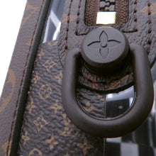 将图像加载到图库查看器中,LOUIS VUITTON Slim/Soft Trunk Brown/TransparentM20871 Monogram Chess PVC