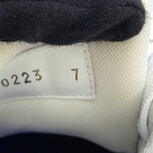 将图像加载到图库查看器中,LOUIS VUITTON LV Trainer Line Sneakers Blue/White Fabric Size 7